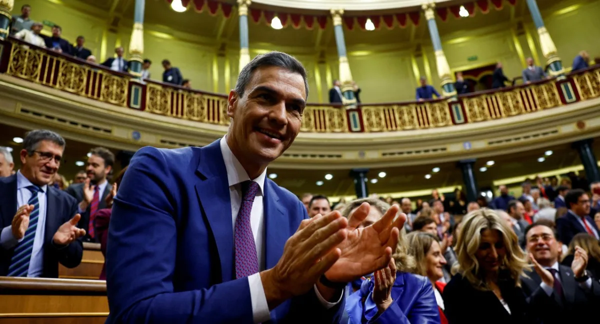 Pedro Sánchez fue reelegido como presidente del gobierno de España