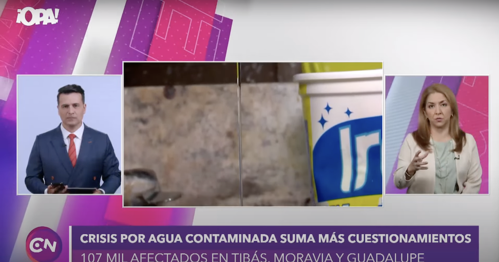 Ministra de Salud actualizó situación sobre la contaminación del agua en Moravia, Tibás y Goicoechea en Central Noticias
