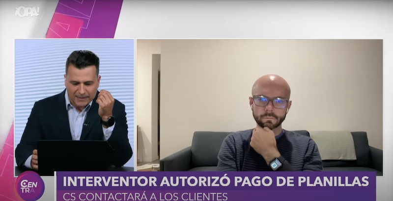 José Luis Arce, exdirector del Conassif: “Todavía es temprano para saber si las personas podrían perder su dinero”