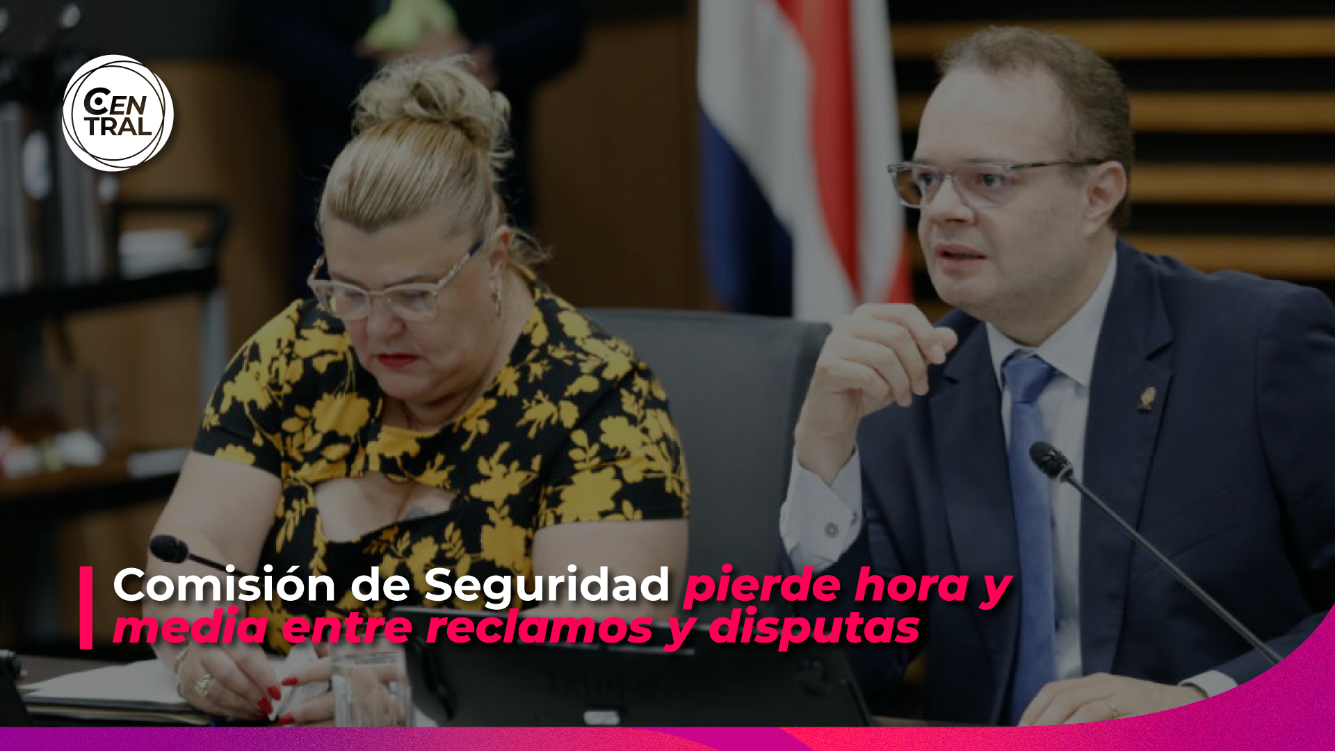 Comisión de Seguridad pasa hora y media discutiendo su funcionamiento y sin avanzar en proyectos.