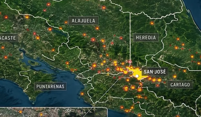Se expanden los “mapas calientes” de la violencia.