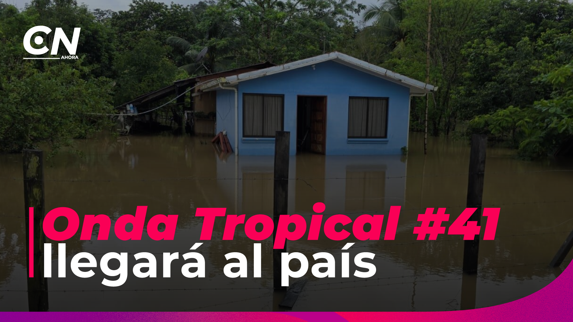 Lluvias aumentarán este fin de semana por onda tropical #40