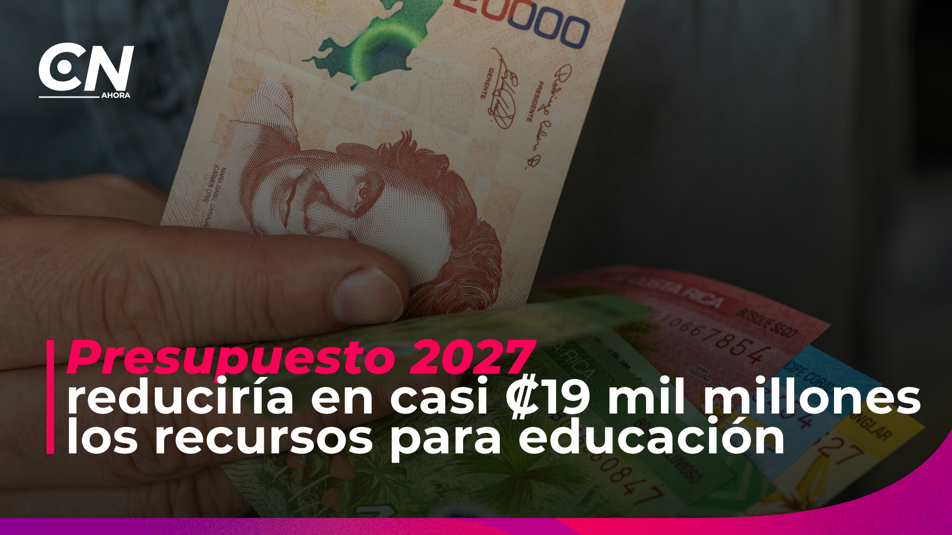 CIDE alerta por recorte de casi ₡19 mil millones al presupuesto educativo para 2027.