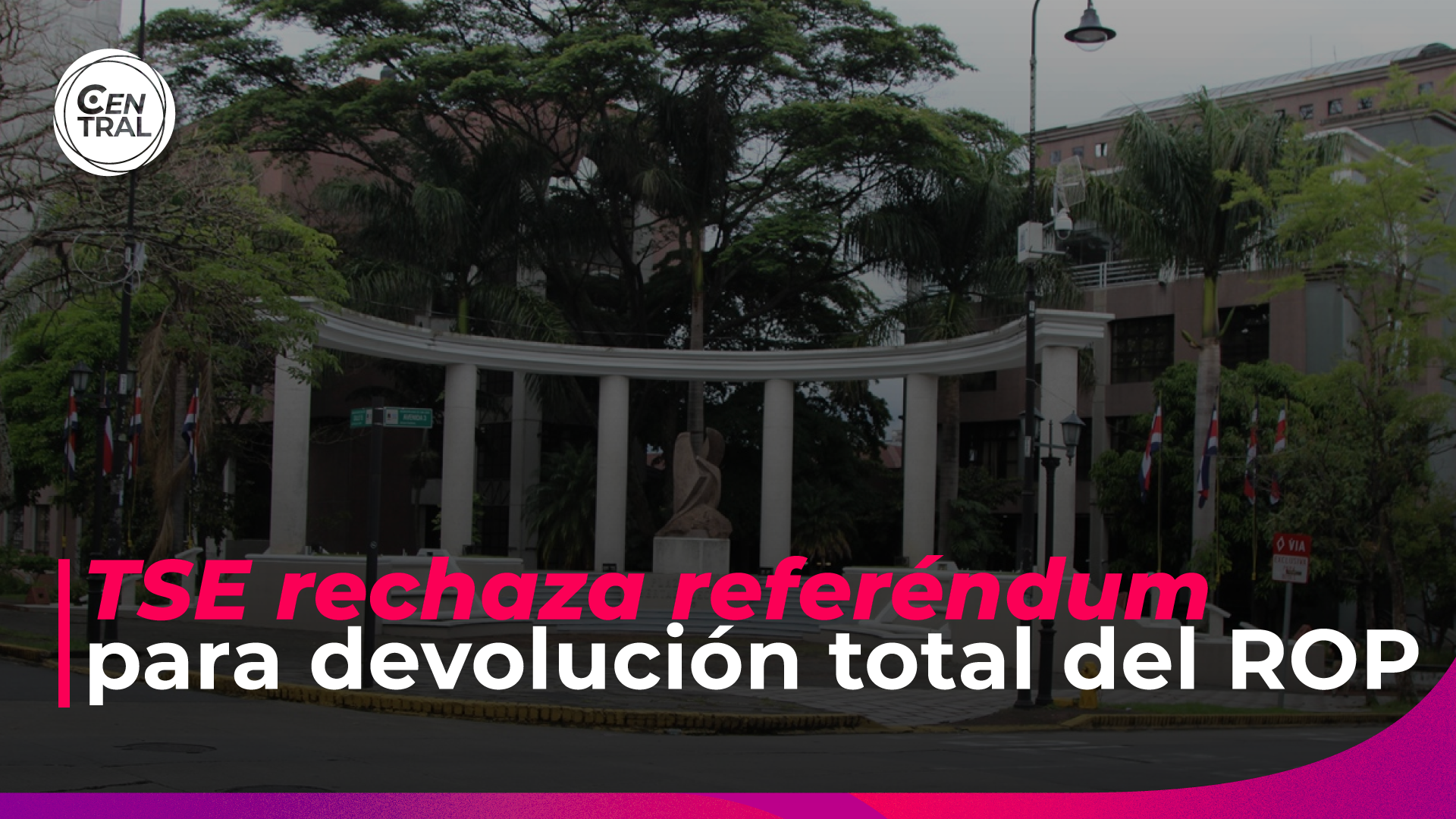 TSE rechaza referéndum sobre devolución total del ROP
